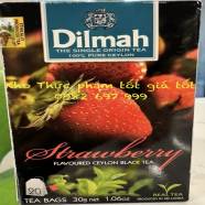 Trà vị Dâu tây hiệu Dilmah – hộp 30g/20 túi lọc