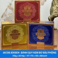BÁNH QUY KEM BƠ ĐẬU PHỘNG JACOB JENSEN