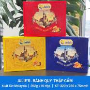 Bánh quy thập cẩm Julie’s 252g xuất xứ Malaysia